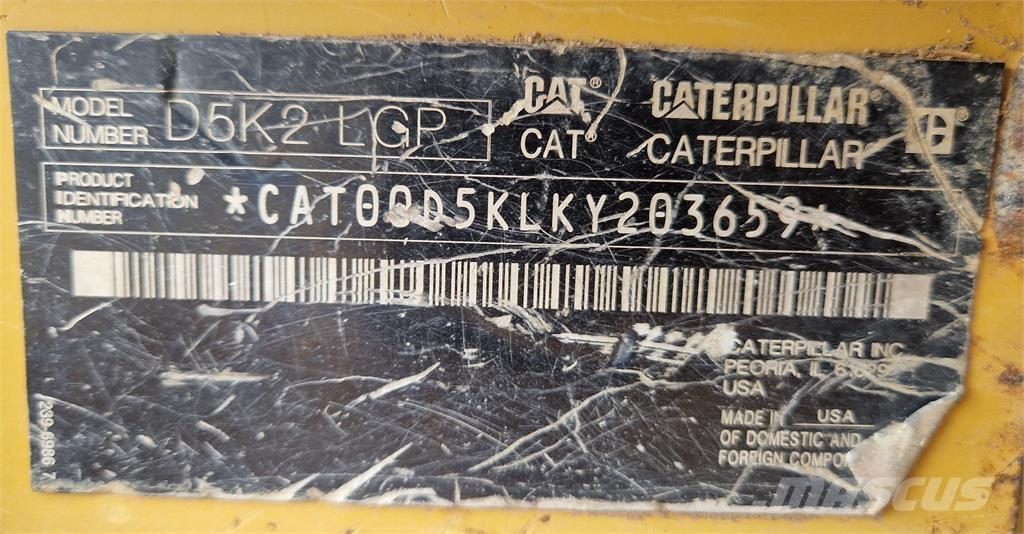 CAT D5K2 lánctalpas dózerek