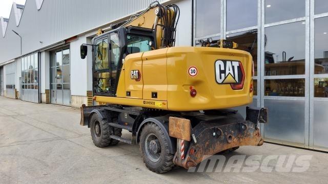 CAT M318-07E Gumikerekes kotrók