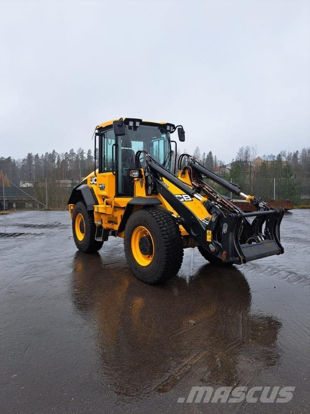JCB 417 S5 HT Gumikerekes homlokrakodók