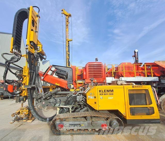 Klemm KR 801-3GS Horgonyos fúróberendezések