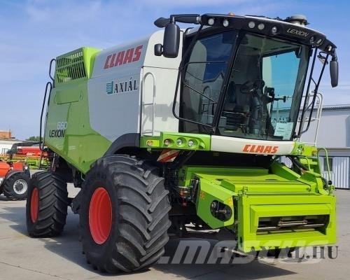 CLAAS Lexion 660 Kombájnok