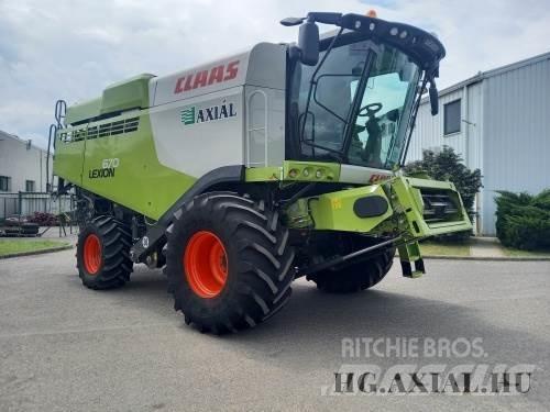 CLAAS Lexion 670 Kombájnok