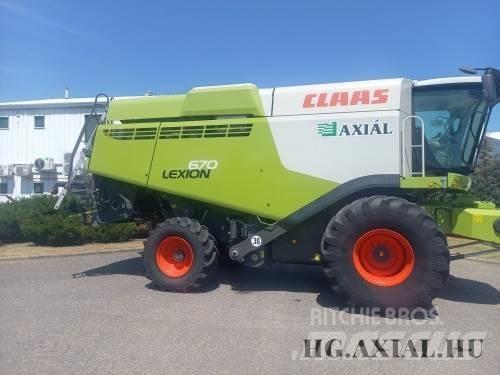 CLAAS Lexion 670 Kombájnok