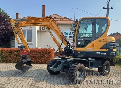 Hyundai R55W-9A Gumikerekes kotrók