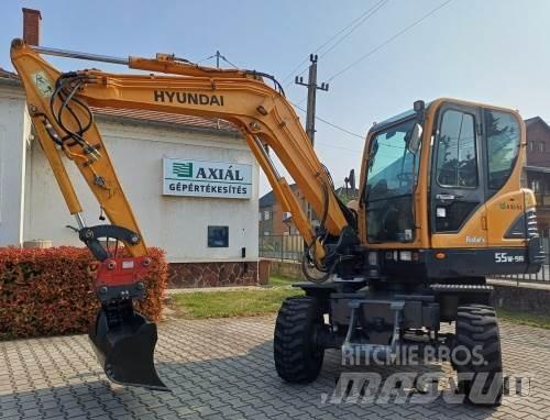 Hyundai R55W-9A Gumikerekes kotrók