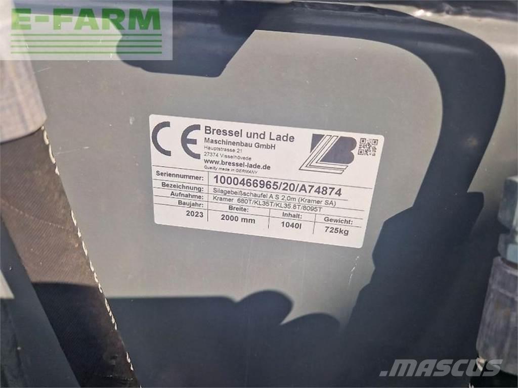 Kramer kl30.8t Teleszkópos mezőgazdasági rakodók