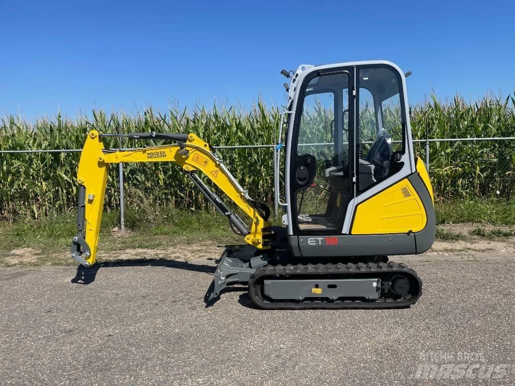 Wacker Neuson ET18 Mini kotrók < 7t