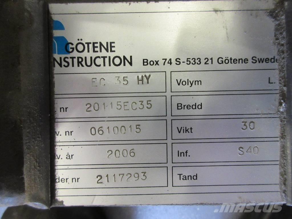  Redskapsfäste Götene Gyors csatlakozók