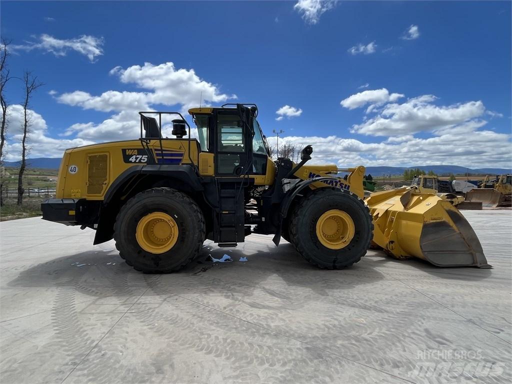 Komatsu WA 475-10 Mini homlokrakodók