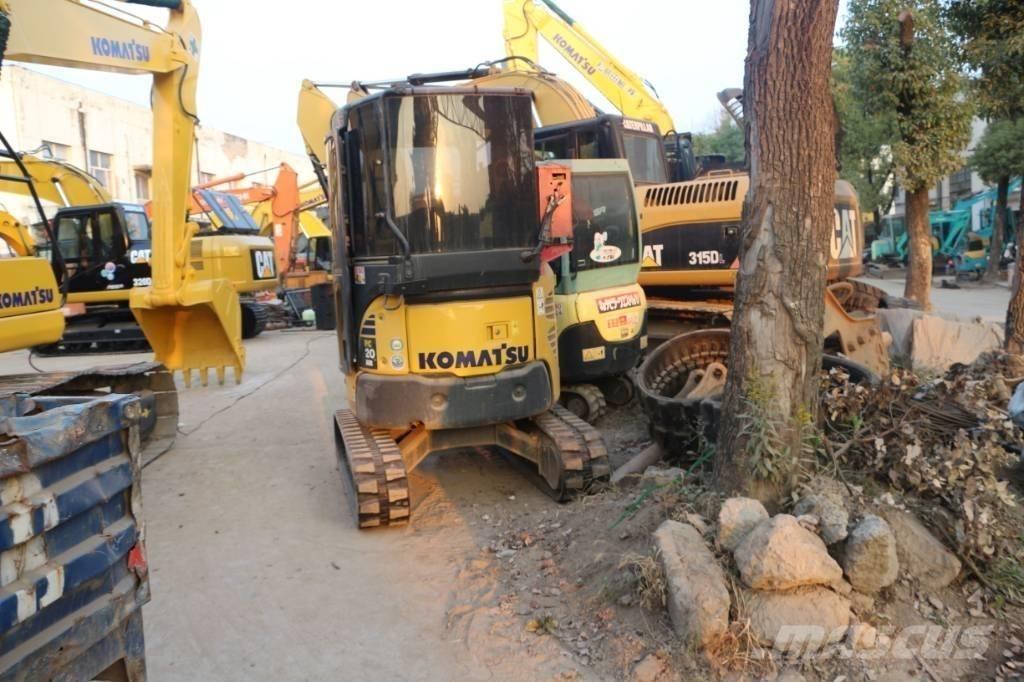 Komatsu pc20 Mini kotrók < 7t
