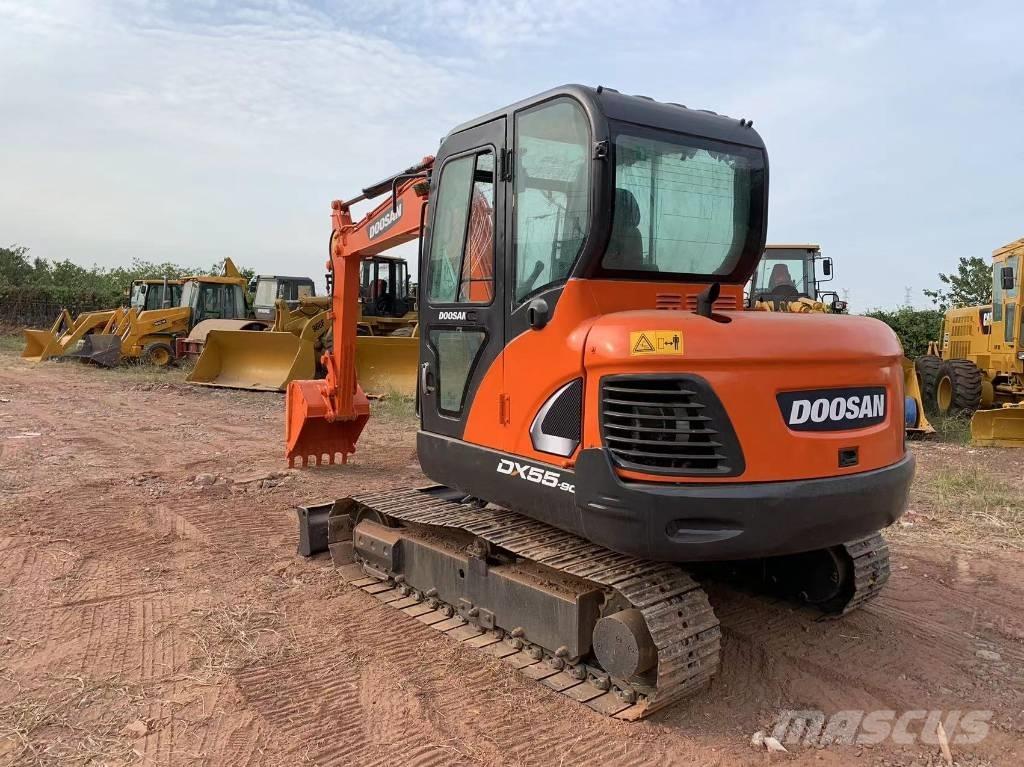 Doosan DX 55 Mini kotrók < 7t