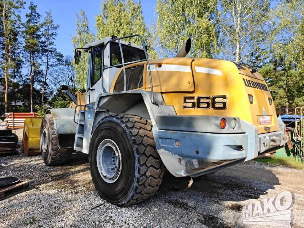 Liebherr L 566 Gumikerekes homlokrakodók