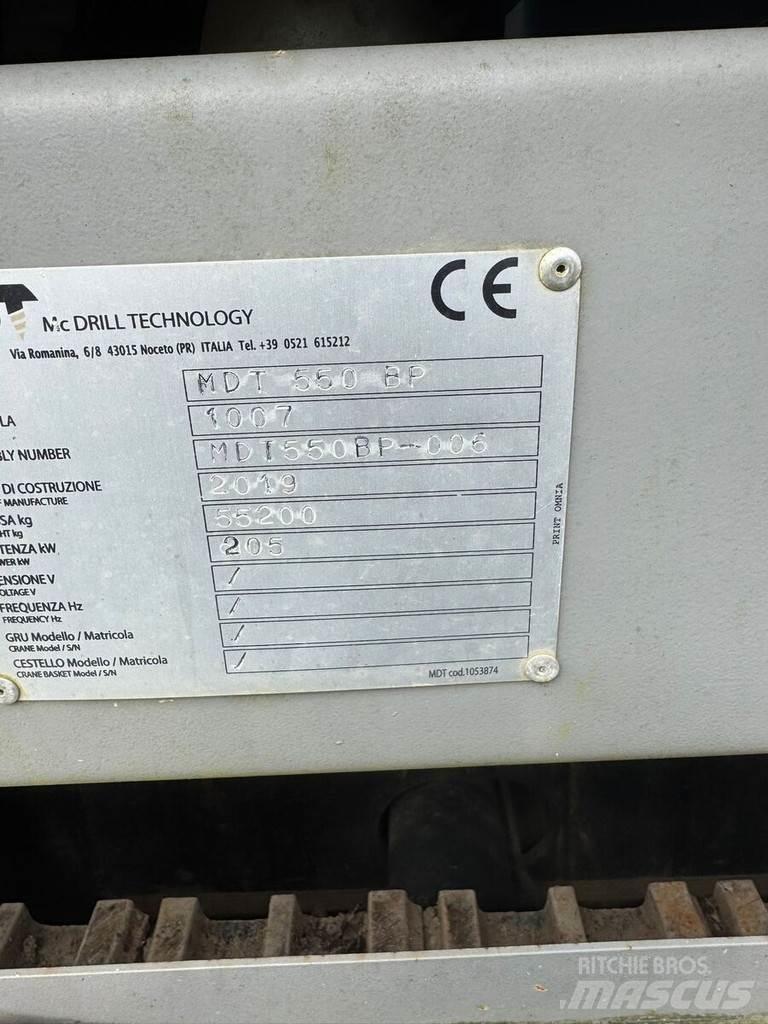  MDT 550 BP Nagy teljesítményű fúrók