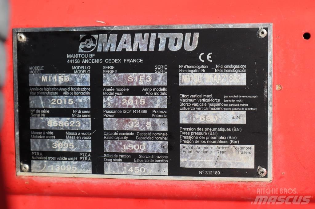 Manitou MI15D Dízel targoncák