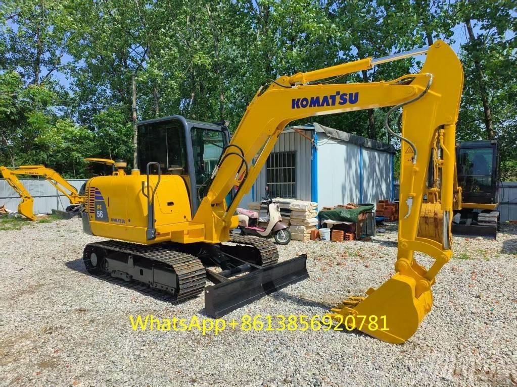 Komatsu PC 56 Mini kotrók < 7t