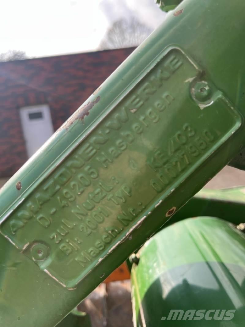 Amazone KE403 Kardánhajtású ekék és Forgó-boronák