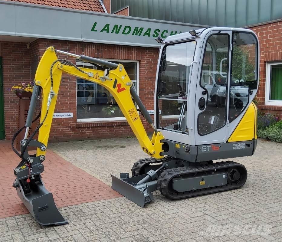 Wacker ET 16 Mini kotrók < 7t