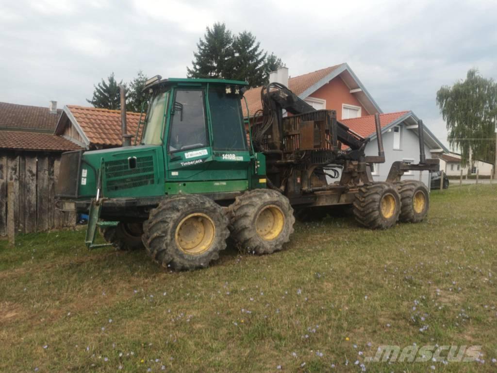  Forwarder Timberjack Kihordók