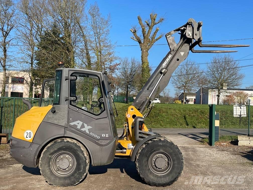 Mecalac AX 1000 Gumikerekes homlokrakodók