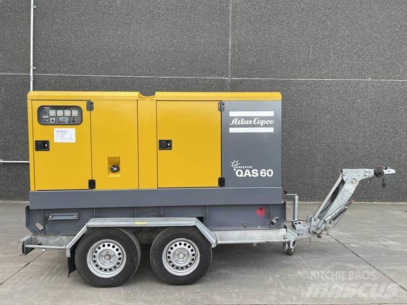 Atlas Copco QAS 60 Dízel áramfejlesztők