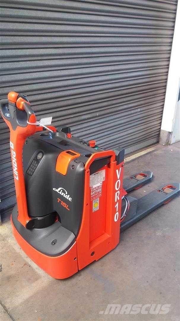 Linde T16L Gyalogkíséretű targonca