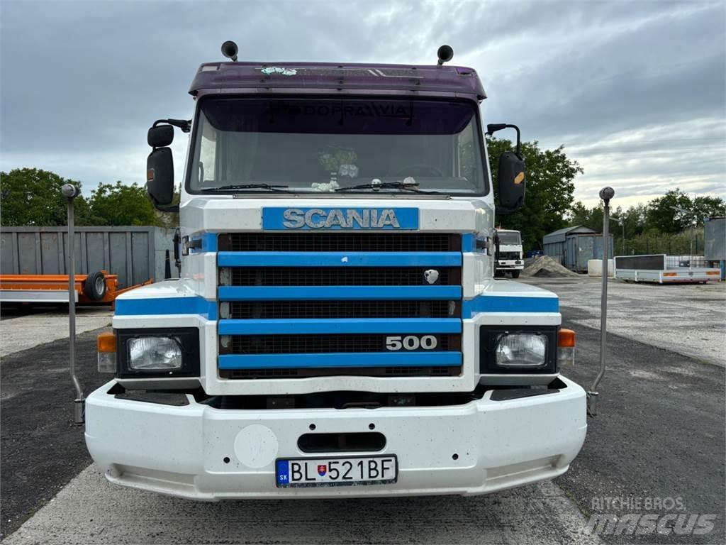 Scania T143 HA 500 Nyergesvontatók