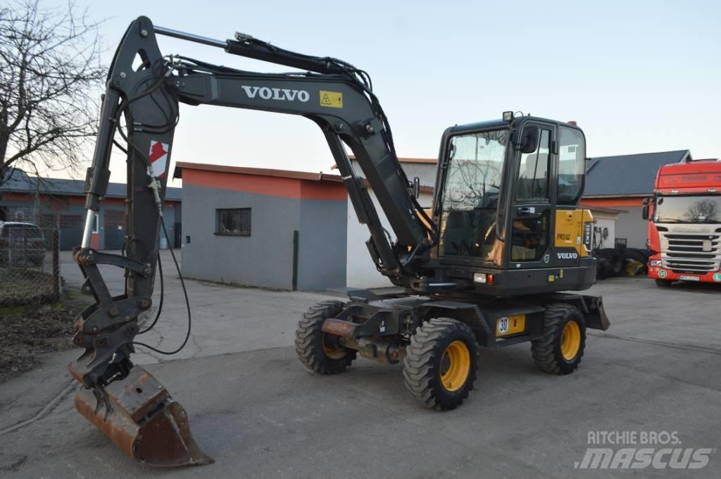 Volvo EW 60 E Gumikerekes kotrók