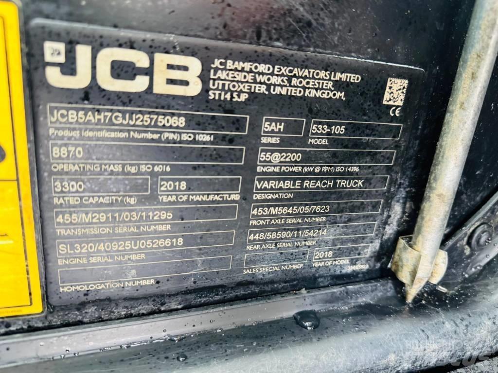 JCB 533-105 Teleszkópos rakodók