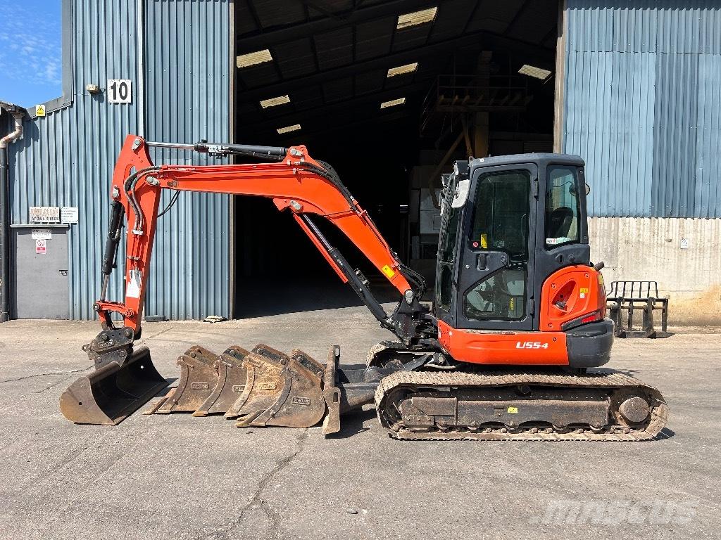 Kubota U 55-4 Mini kotrók < 7t