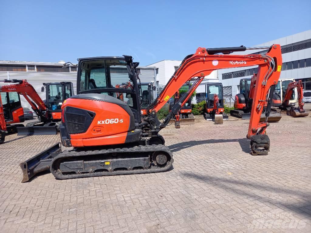 Kubota KX060-5KGLS2F Mini kotrók < 7t