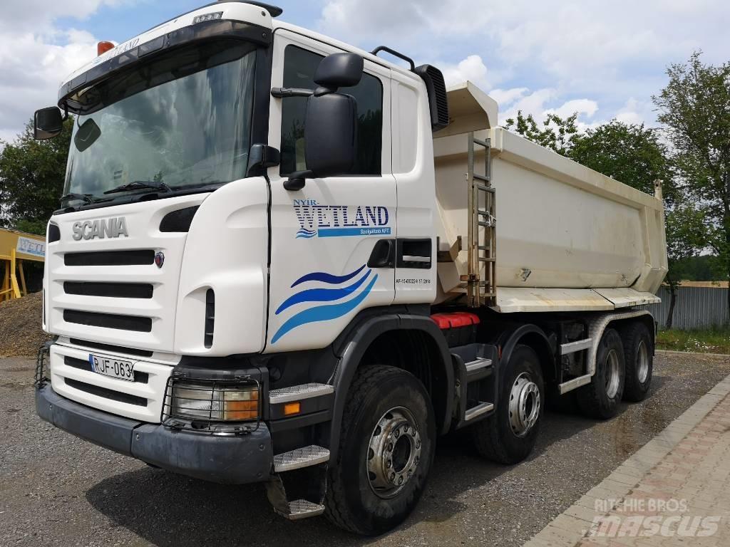 Scania G 480, 8x4 Billenő teherautók