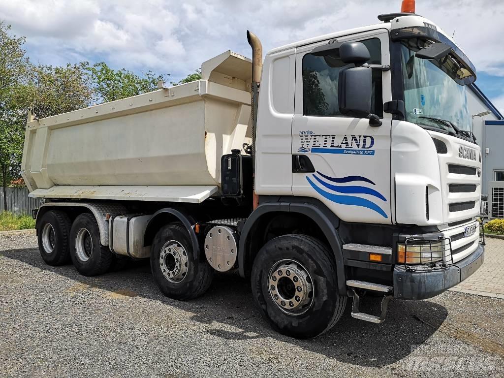 Scania G 480, 8x4 Billenő teherautók