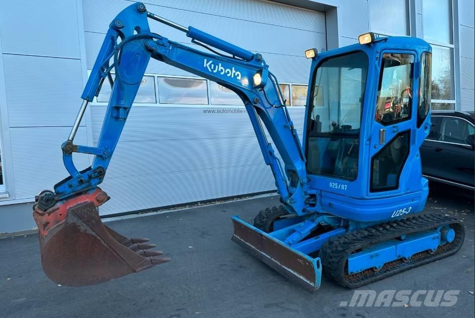 Kubota U25 -3 Mini kotrók < 7t