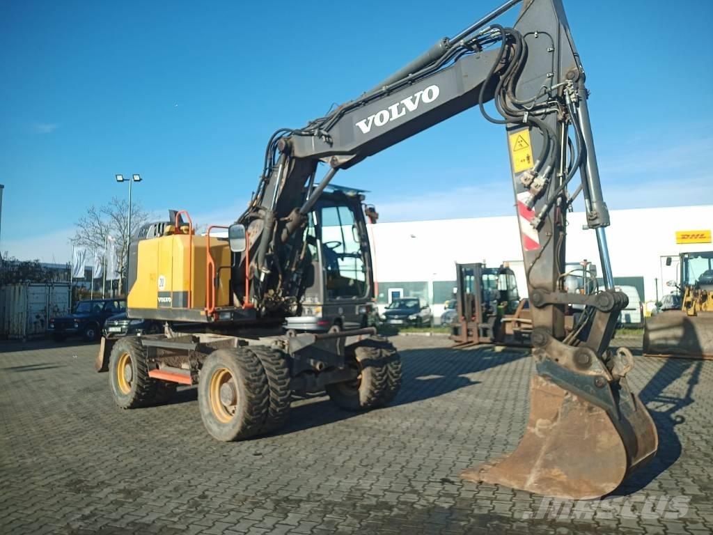 Volvo EWR 150 E Gumikerekes kotrók