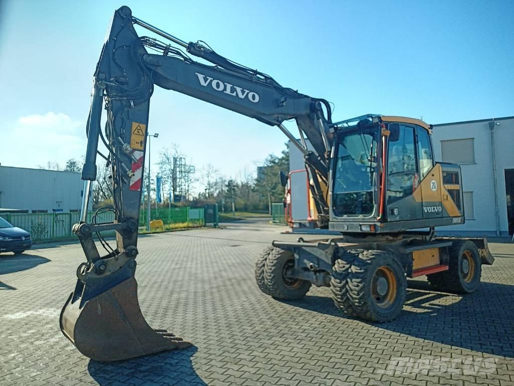 Volvo EWR 150 E Gumikerekes kotrók