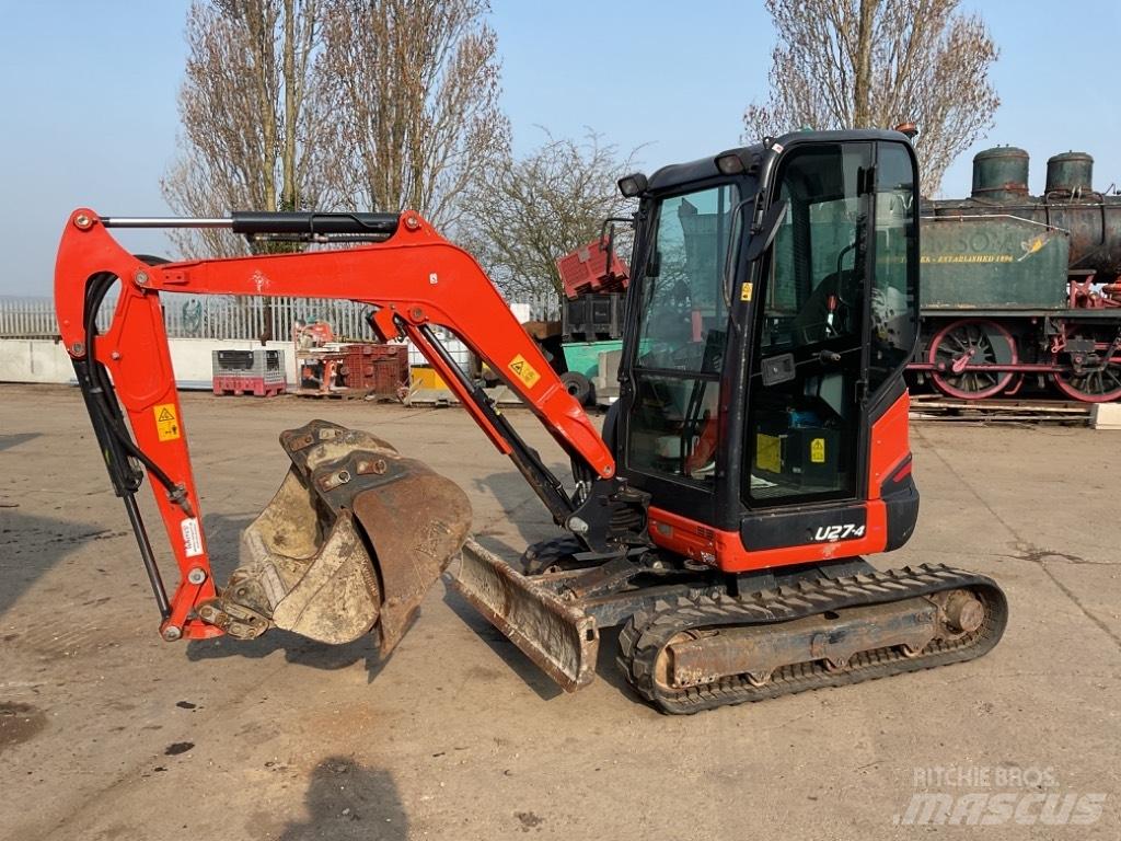 Kubota U27-4 Mini kotrók < 7t