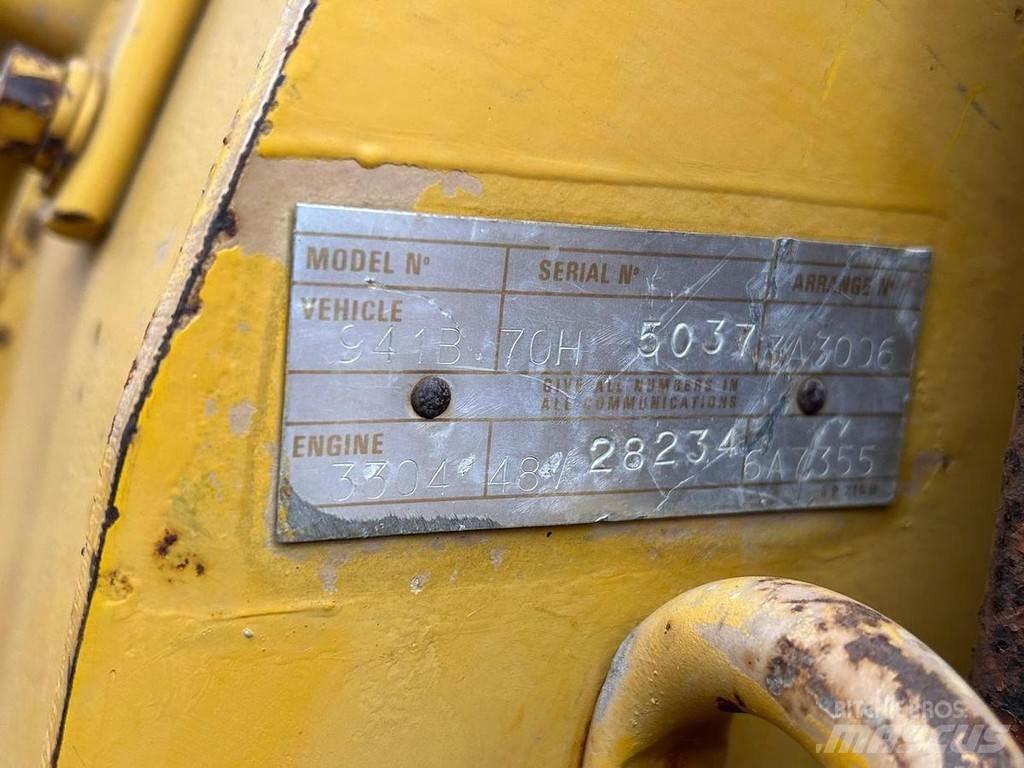 CAT 941B Gumikerekes homlokrakodók