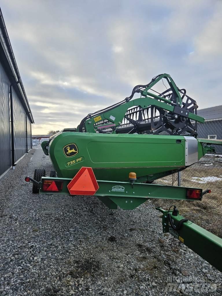 John Deere 735 PF Kombájn adapterek