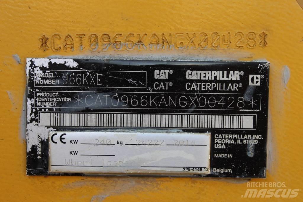 CAT 966 KXE Gumikerekes homlokrakodók