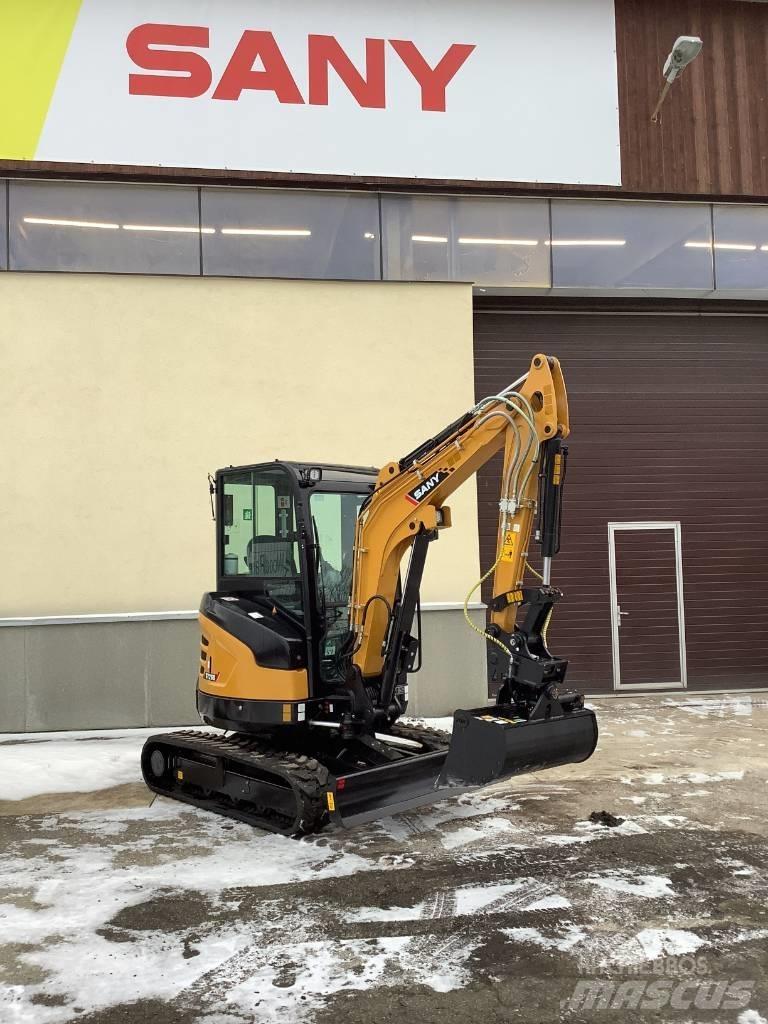 Sany SY26U Mini kotrók < 7t
