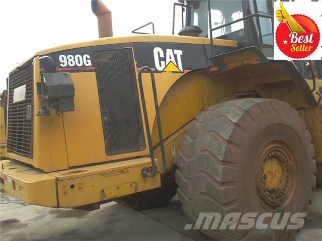 CAT 980 G Gumikerekes homlokrakodók