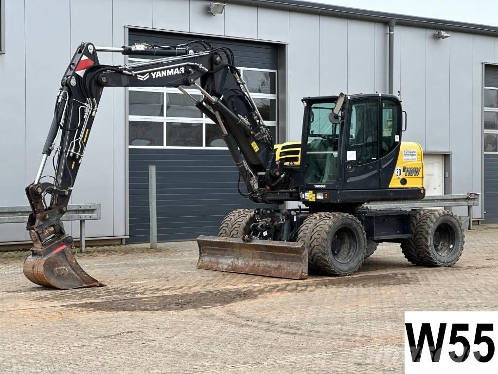 Yanmar B 110 W Gumikerekes kotrók