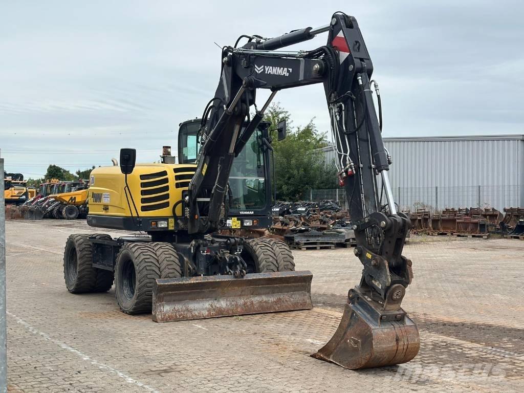 Yanmar B 110 W Gumikerekes kotrók