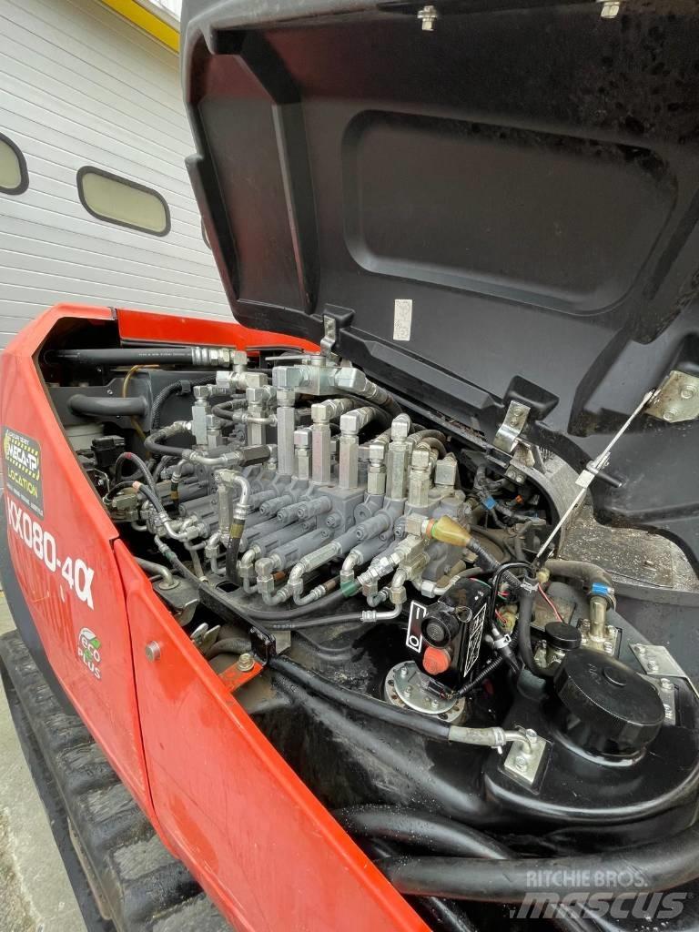 Kubota KX 080-4 Közepes (midi) kotrók 7 t - 12 t