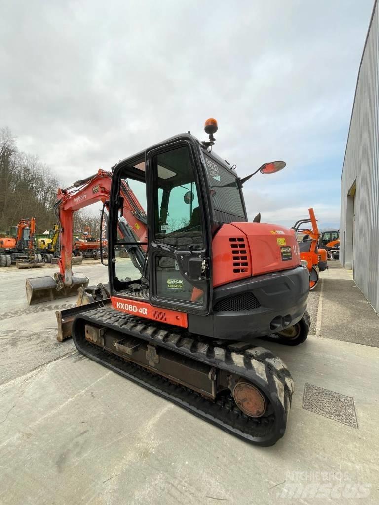Kubota KX 080-4 Közepes (midi) kotrók 7 t - 12 t