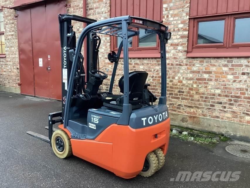Toyota 8FBE15T Elektromos targoncák