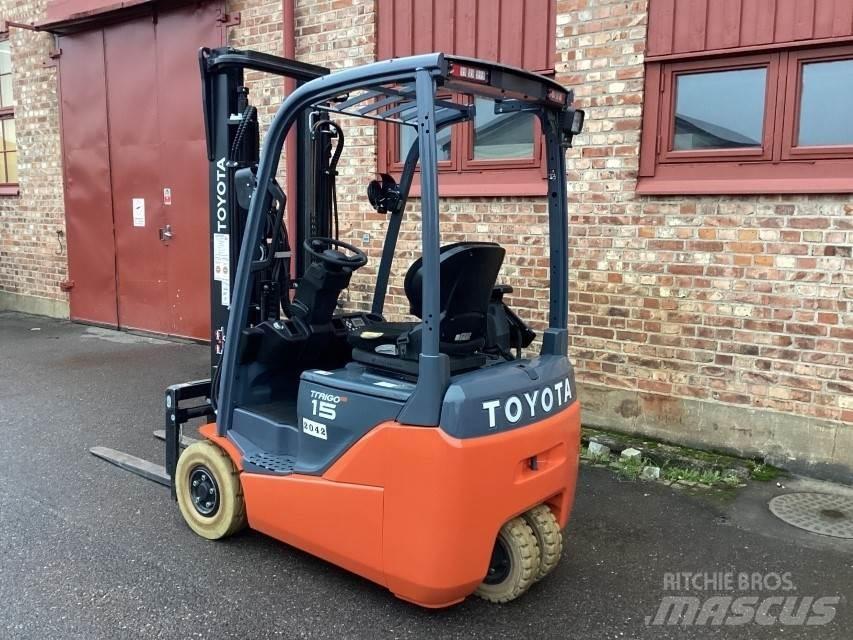 Toyota 8FBE15T Elektromos targoncák