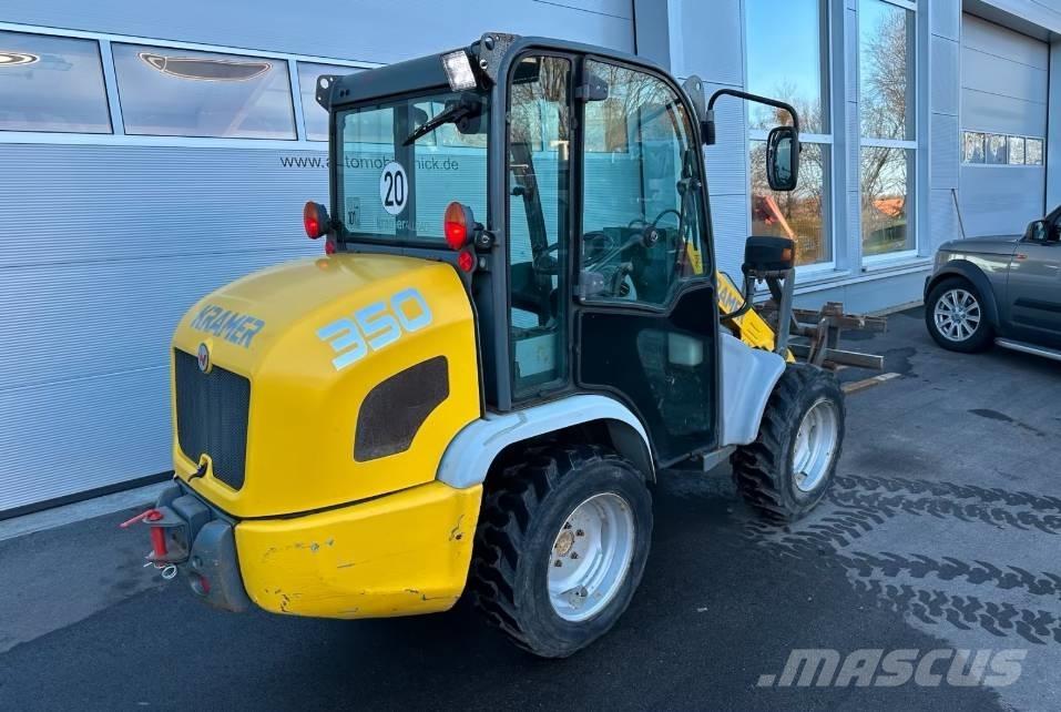 Kramer-allrad 350 Gumikerekes homlokrakodók