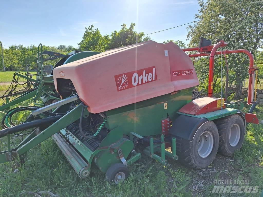 Orkel GP1260 Körbálázók