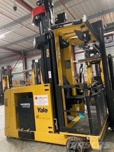 Yale MTC13 LWB Magasraktári szűkfolyosós targonca